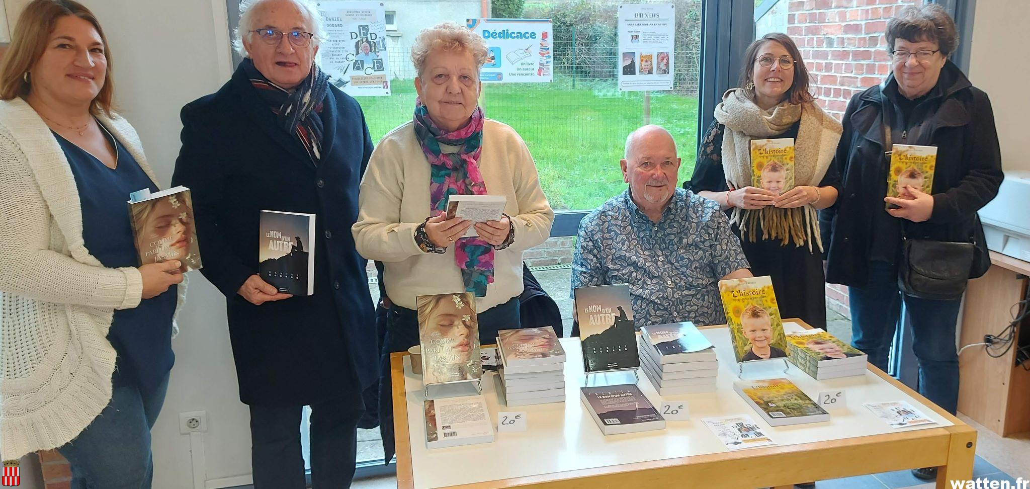 A la rencontre de Daniel Godard à la médiathèque