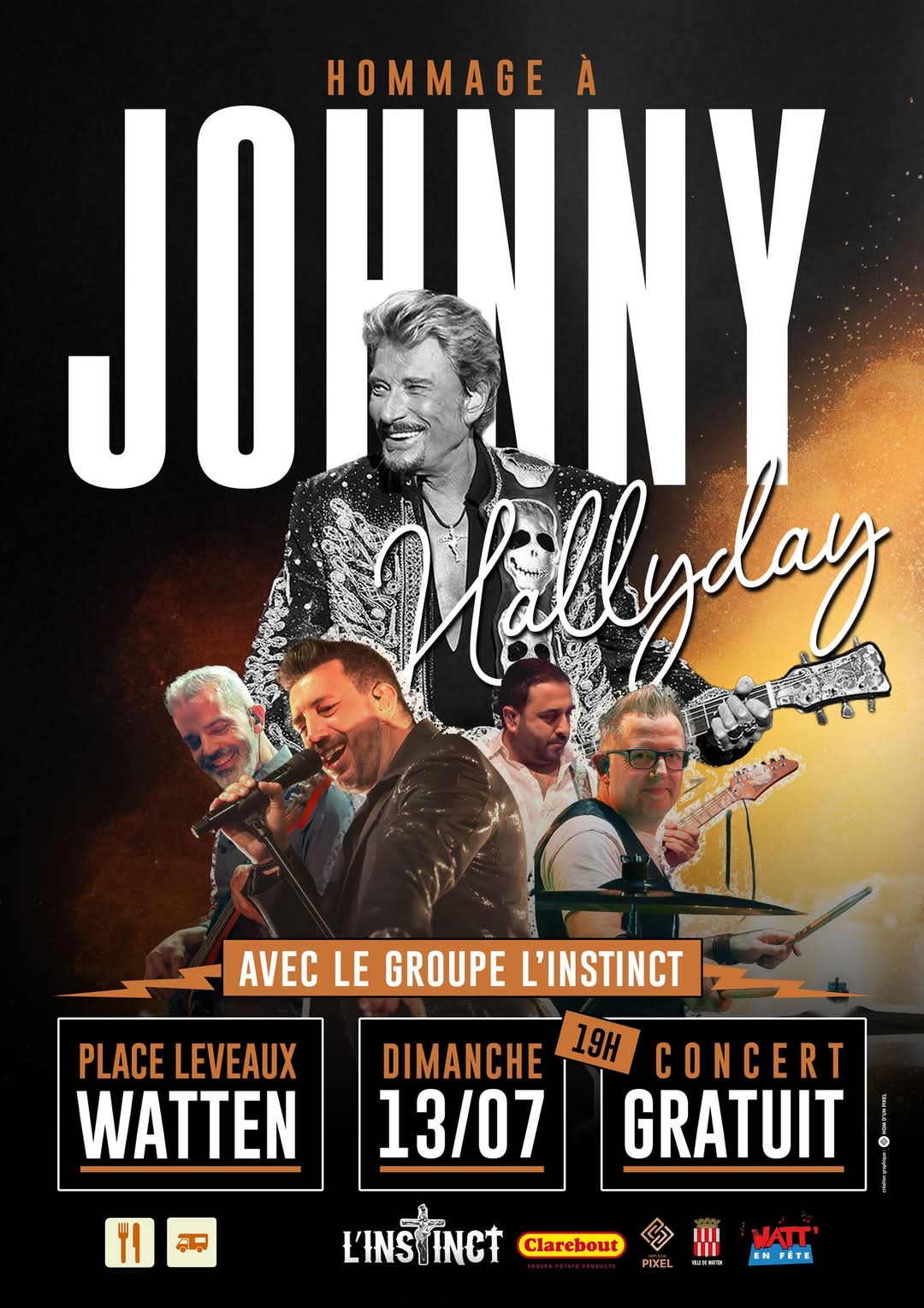 L’Instinct: concert hommage à Johnny Hallyday