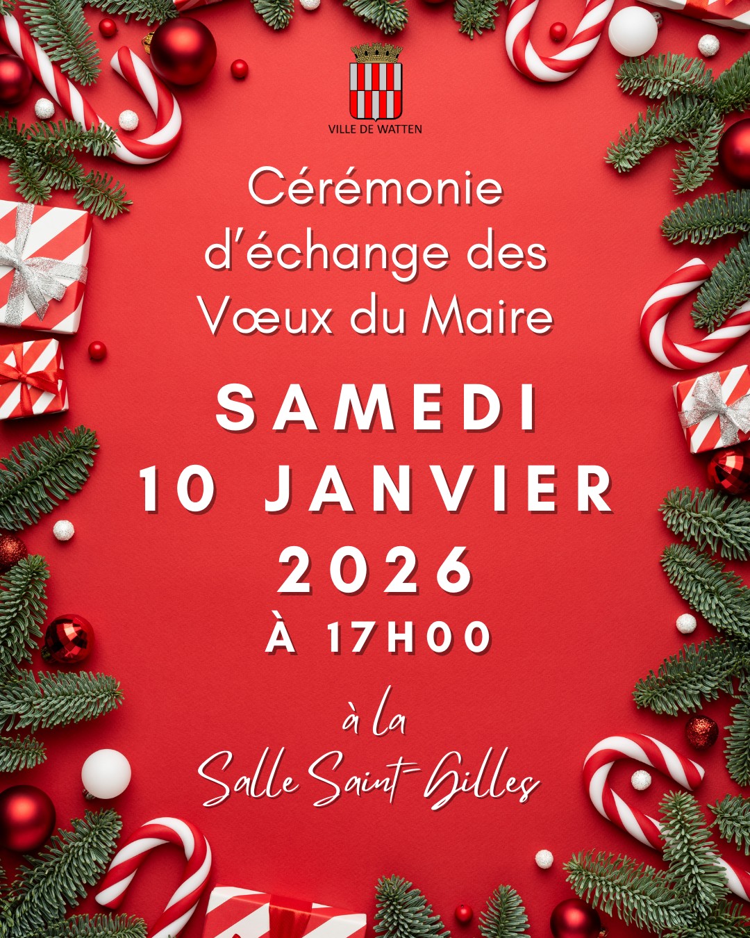 Cérémonie d&rsquo;échange des Vœux du Nouvel An