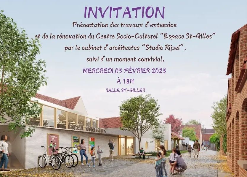Présentation de l’extension du Centre socio-culturel