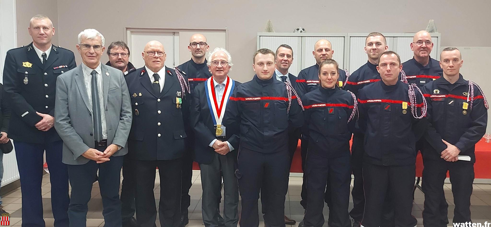 Sainte Barbe 2024: grades et médailles pour les sapeurs-pompiers