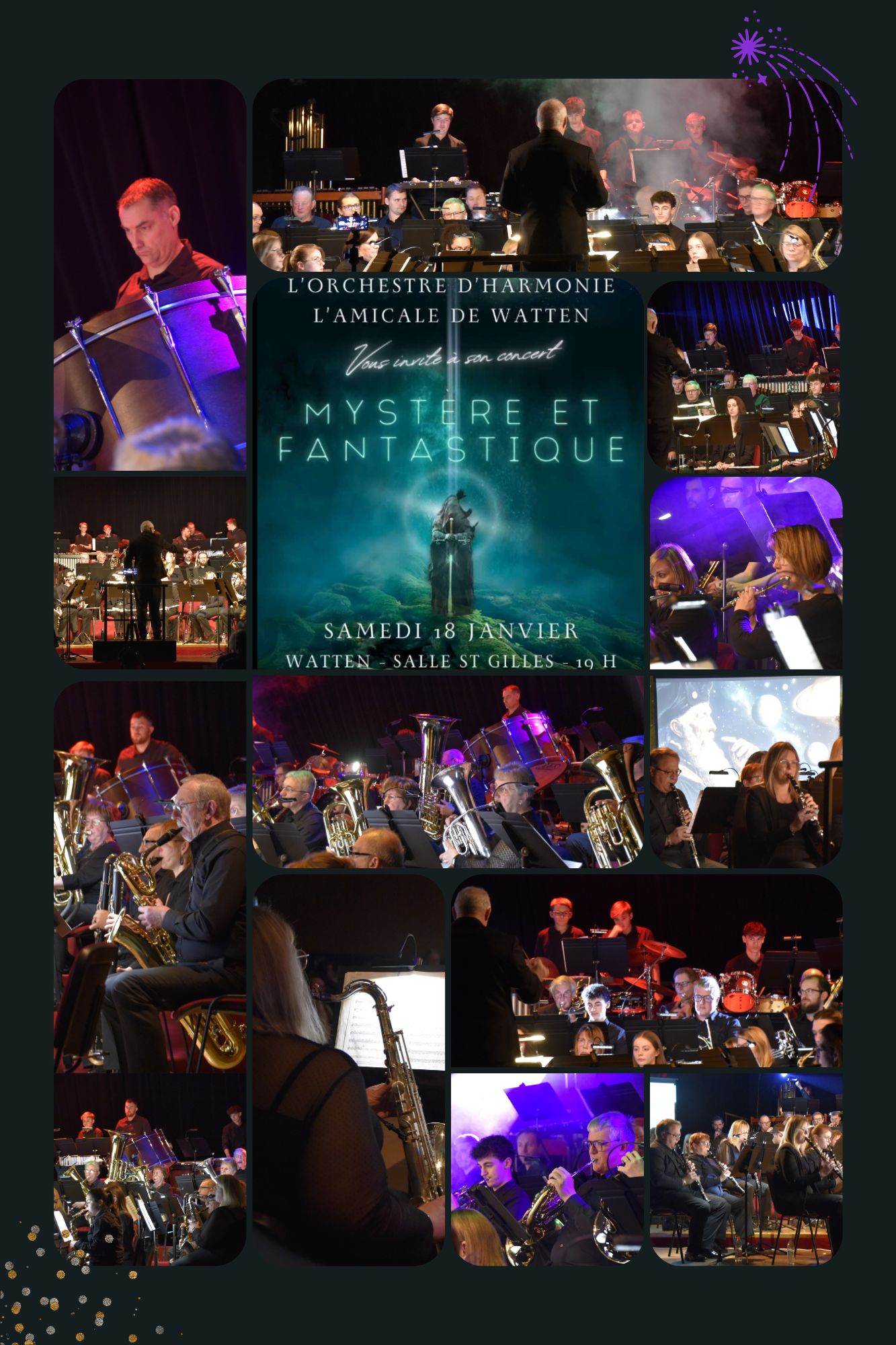 Récapitulatif en images du concert « Mystère et Fantastique »