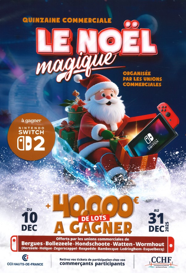 Quinzaine commerciale: le Noël magique des commerçants et artisans
