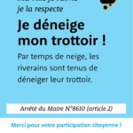 AFFICHE déneigement