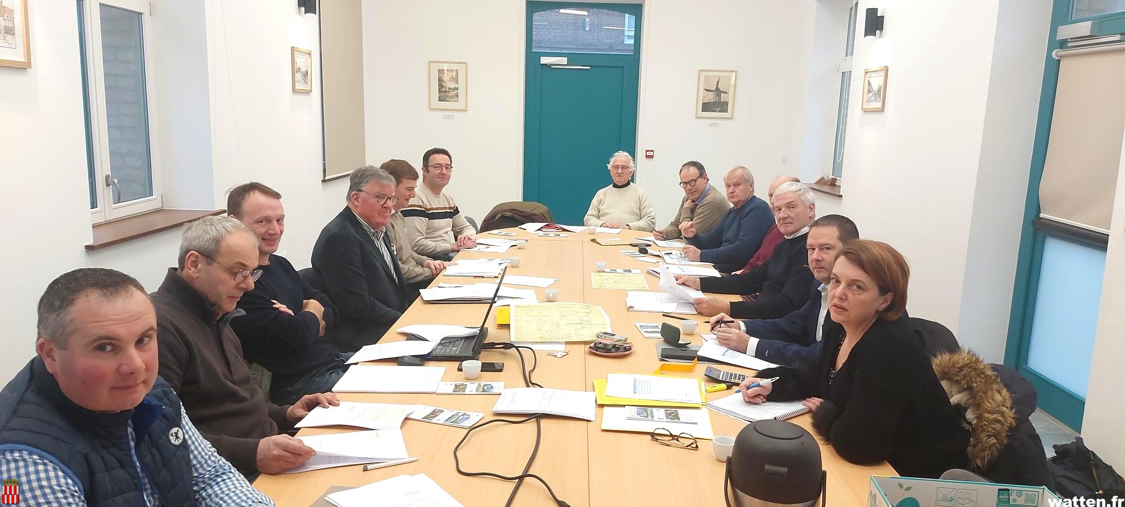 La 3ème section des Waeteringues s’est réuni à Watten