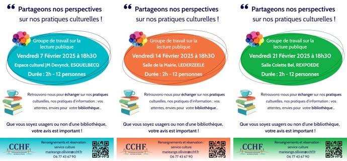 Vous aimez lire, votre avis nous intéresse (CCHF)