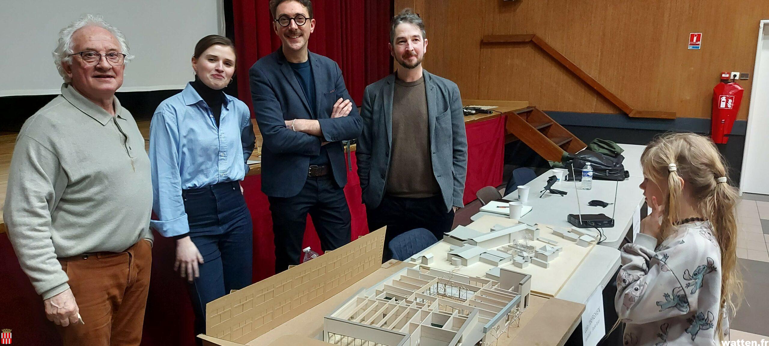 Une présentation du futur Centre socio-culturel très suivie