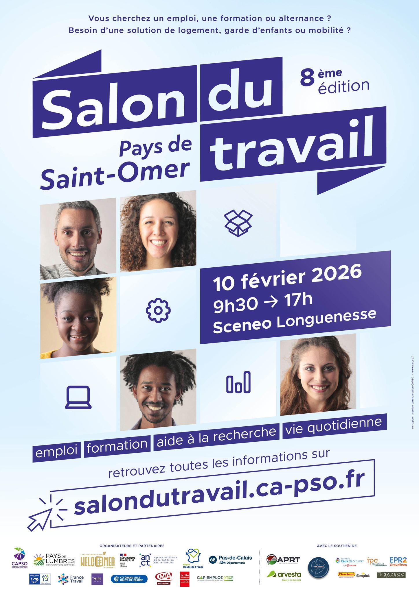 Salon du Travail du Pays de Saint-Omer (à Sceneo Longuenesse)