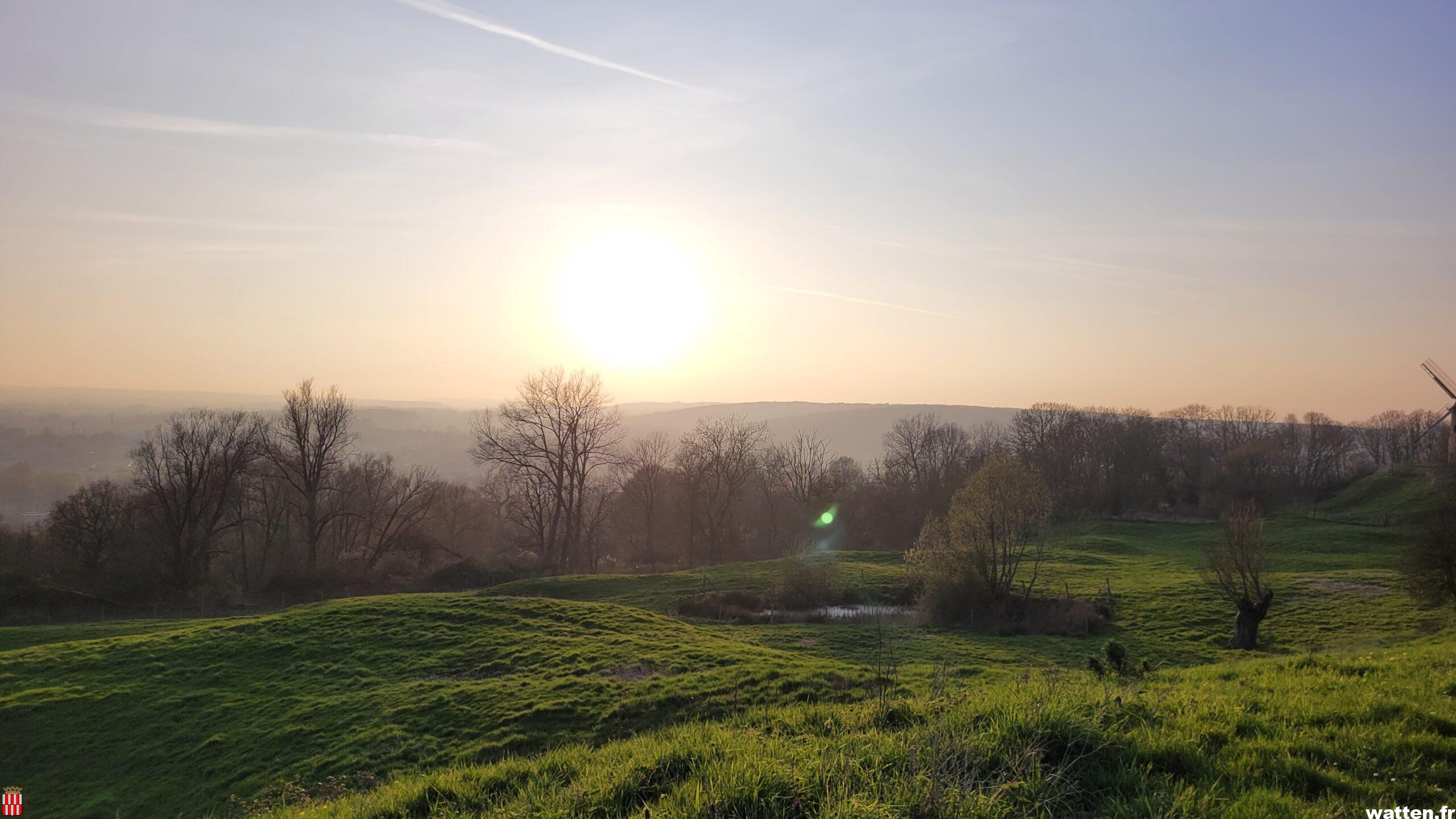 Résumé climatologique mensuel à Watten, par Alain Plumart