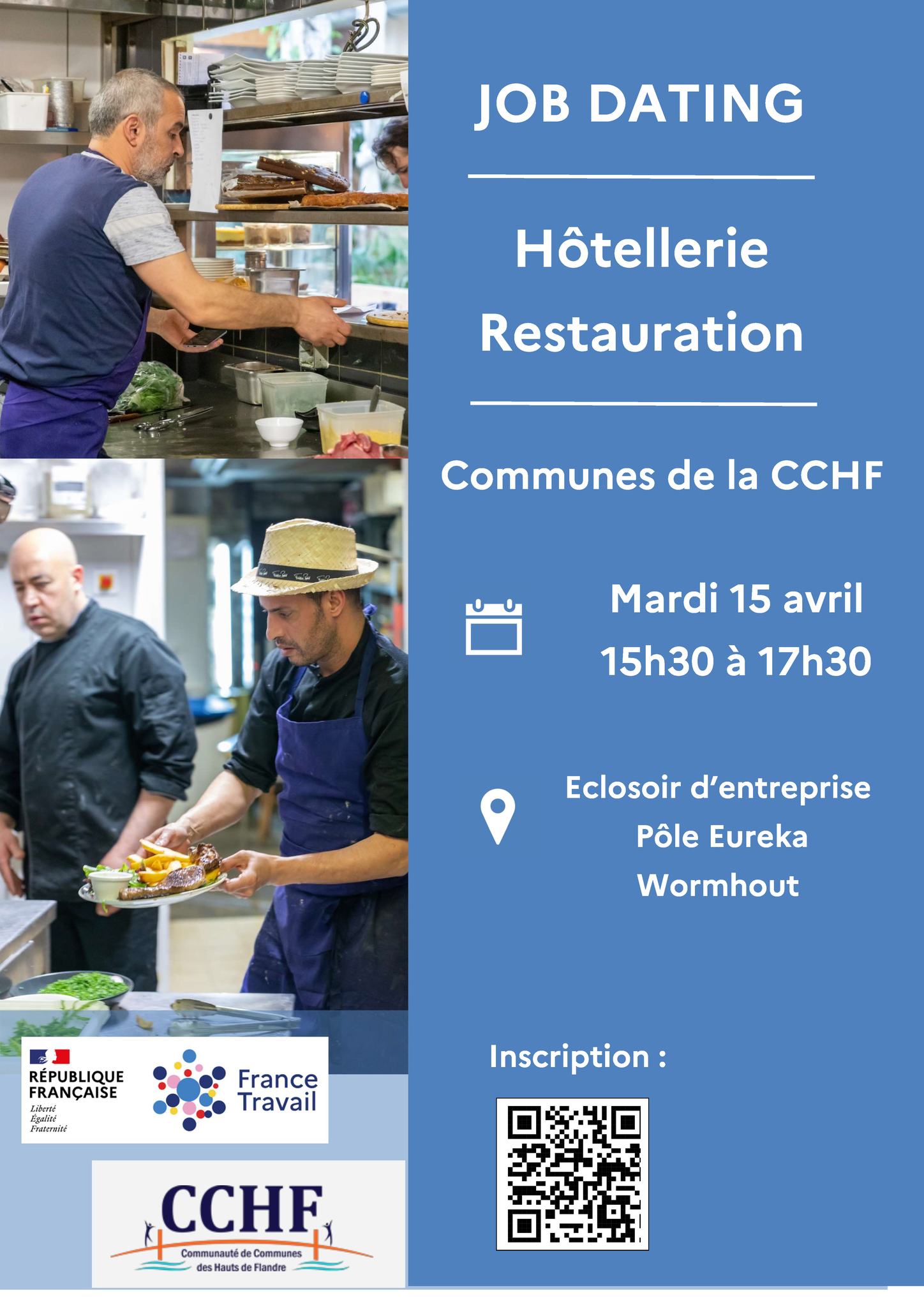 Job dating spécial hôtellerie-restauration sur le territoire de la CCHF