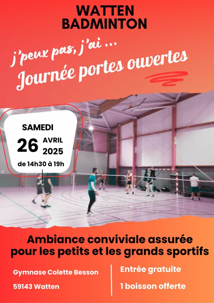 Journée portes ouvertes Watten Badminton