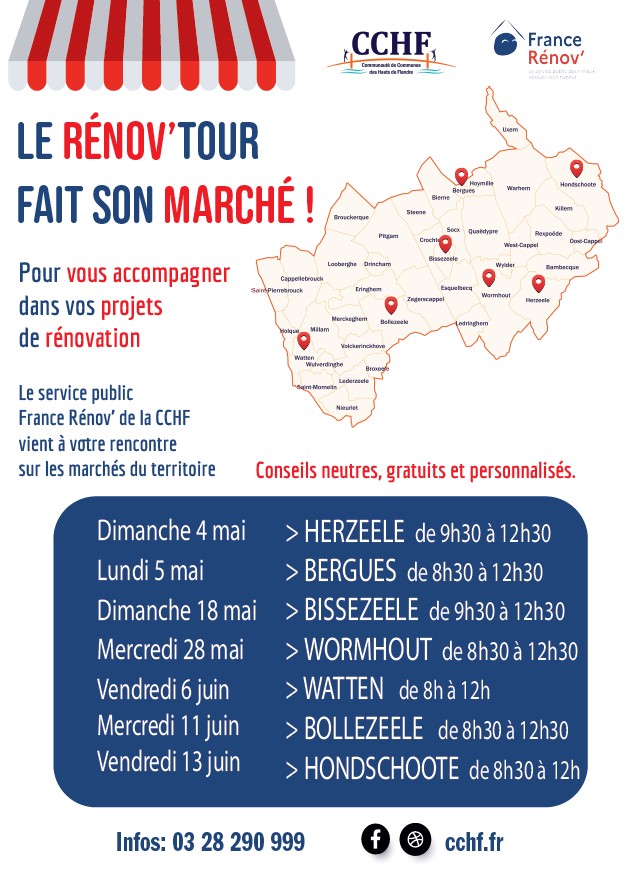 Le Rénov’Tour fait son marché