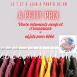2025-06-07 et 08 vente vêtement La Main dans les Mains