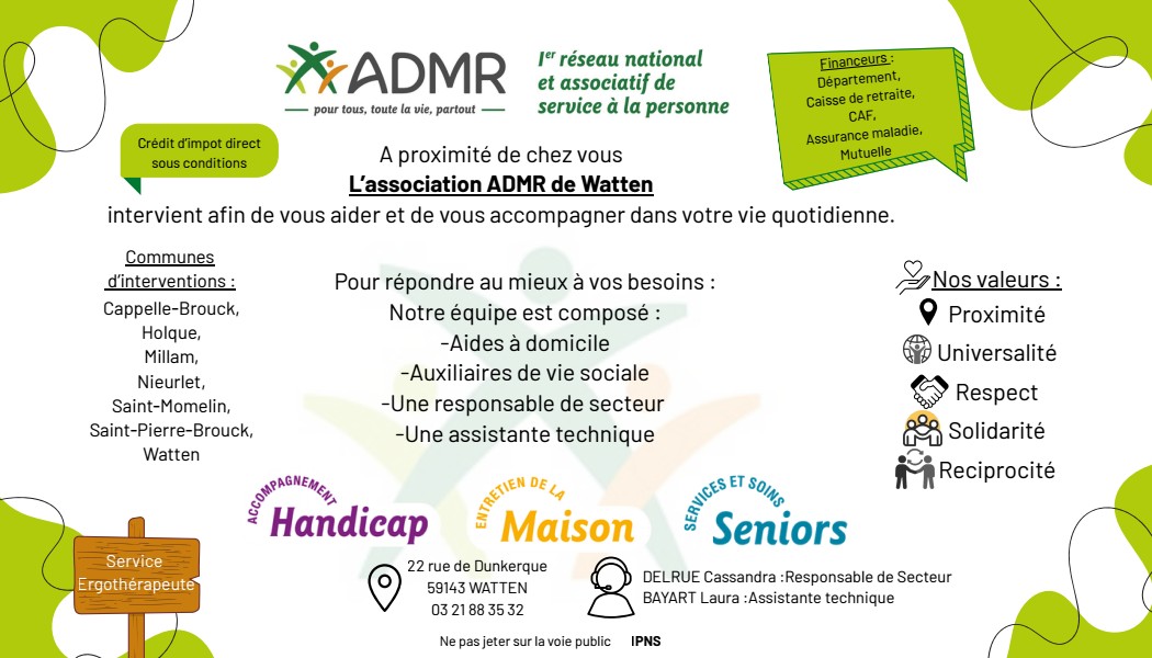 Association Locale ADMR de Watten et ses environs