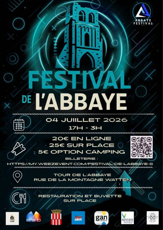 Festival de musique électronique à l’abbaye de Watten