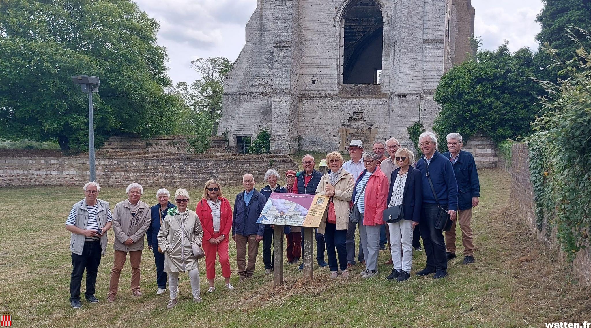 Le comité historique de Béthune en visite à Watten
