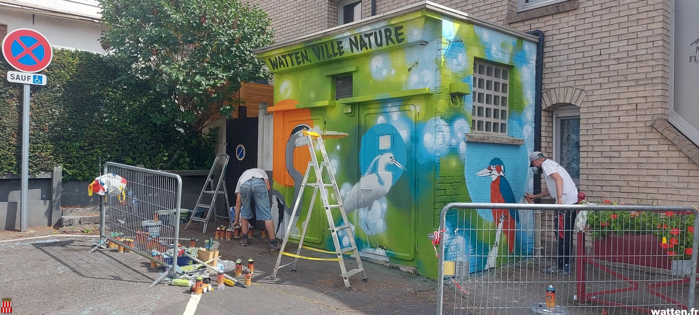 Le transformateur transformé sur la Grand Place