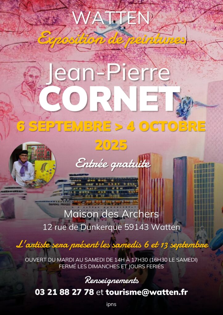 Exposition de peintures de Jean-Pierre Cornet