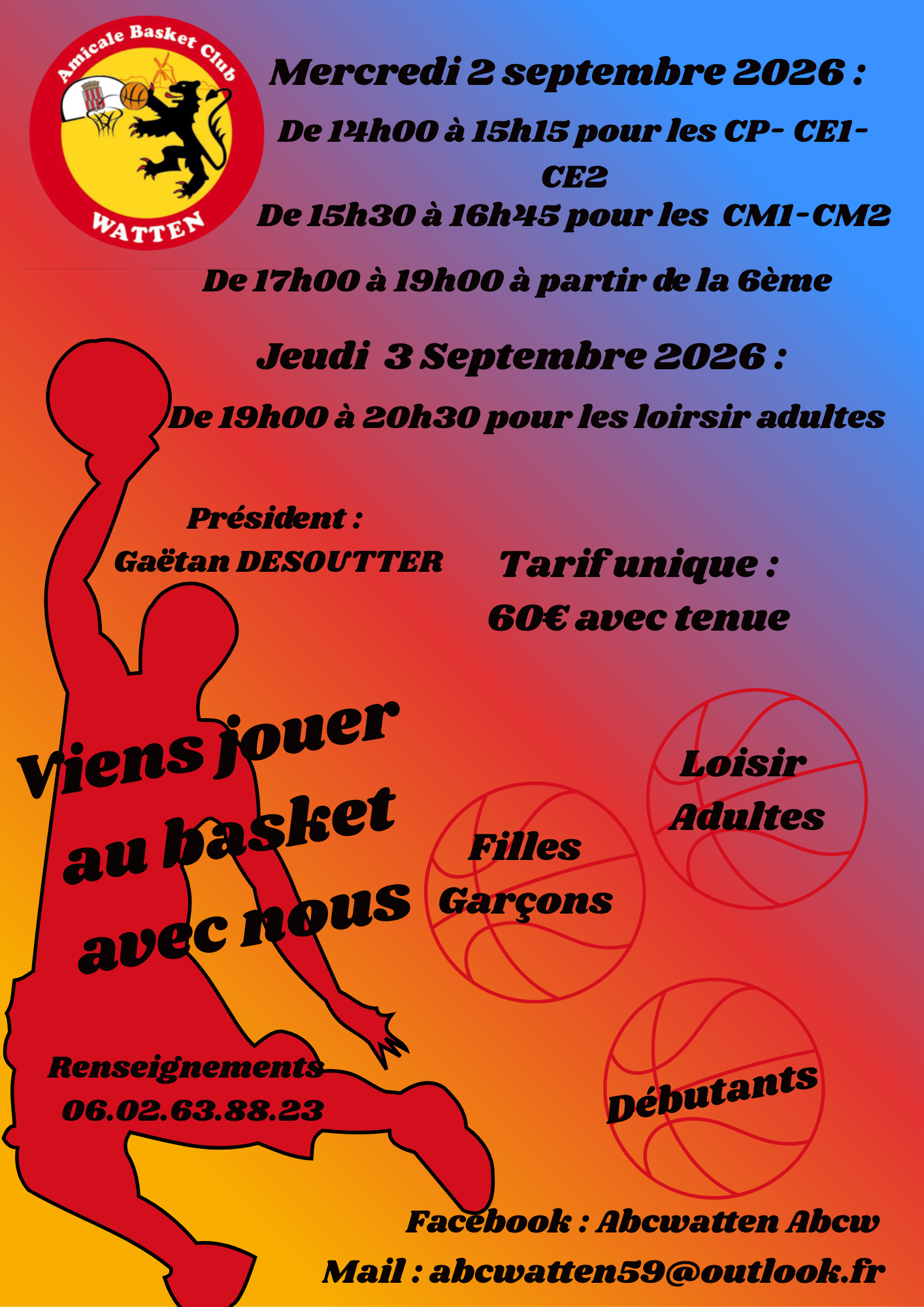 Reprise du basket avec l&rsquo;ABC Watten