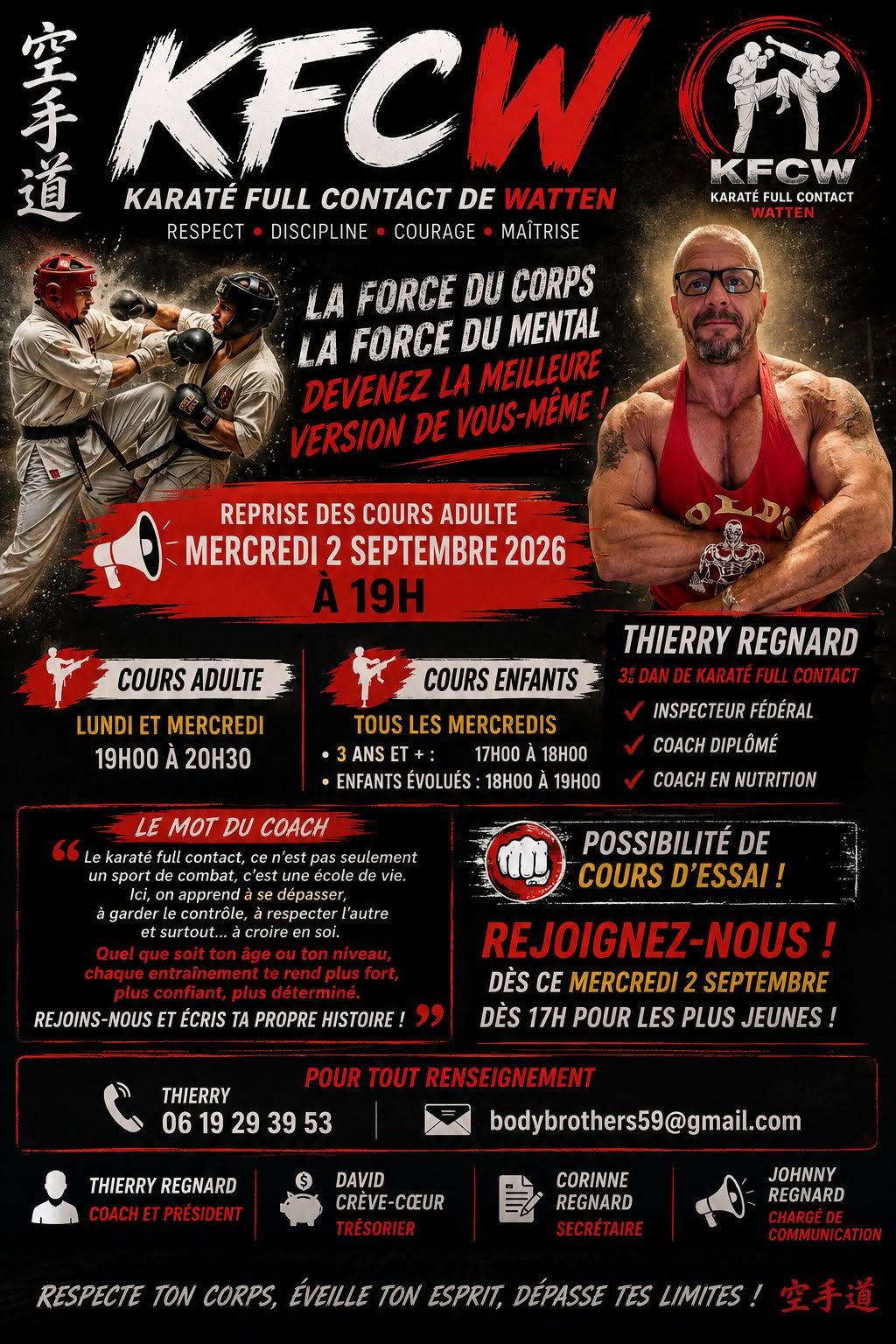 Association Sportive et culturelle de Watten – Section Karaté Full Contact