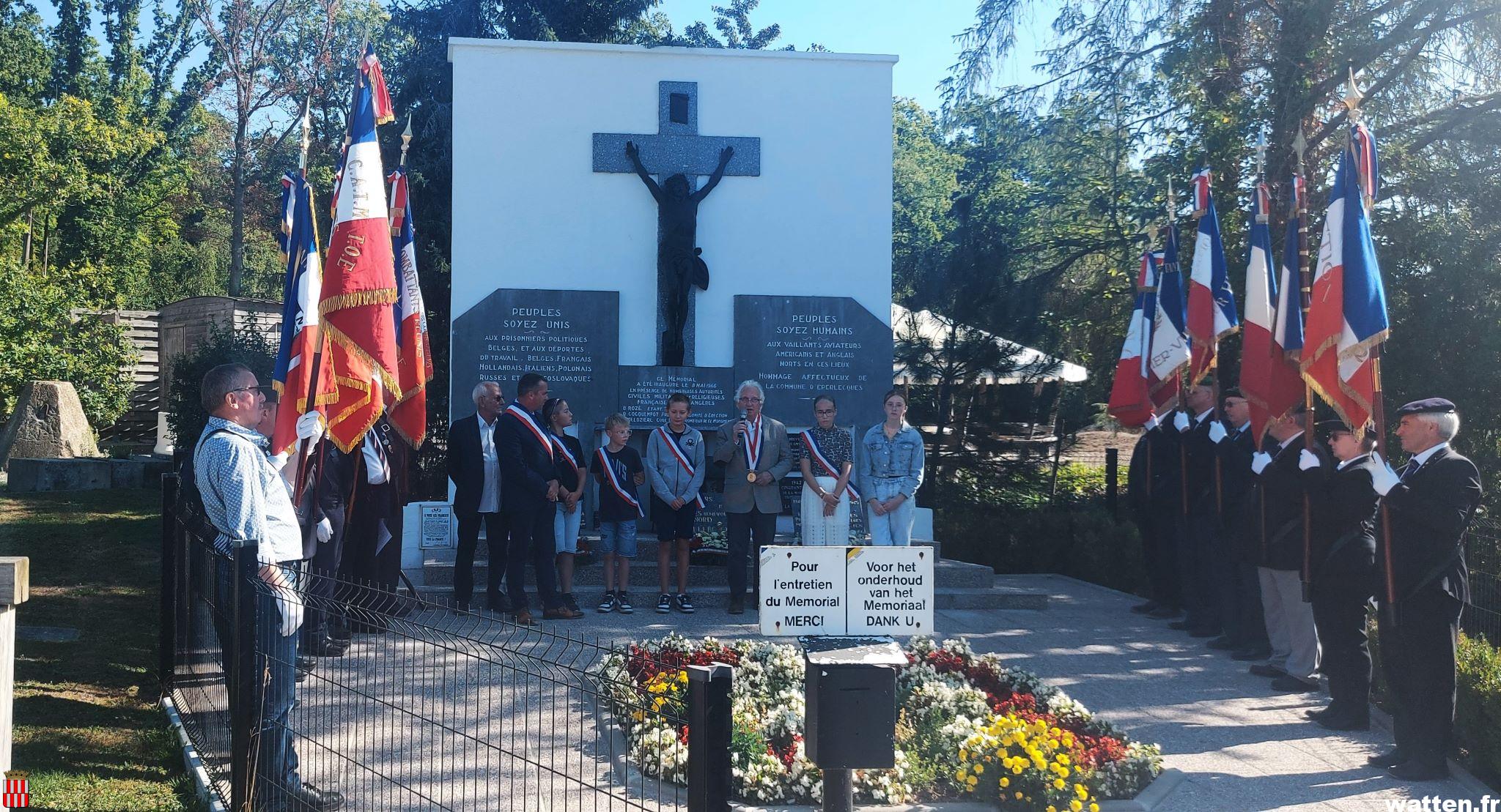 Cérémonie au Mémorial du Blockhaus d’Eperlecques 2025