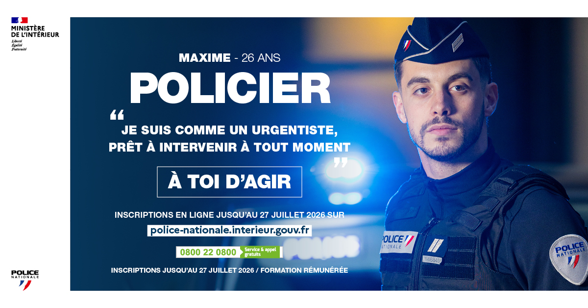 Devenir Gardien de la Paix