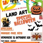 2025-10-31 atelier marque pages déco spécial Halloween Bib en fête