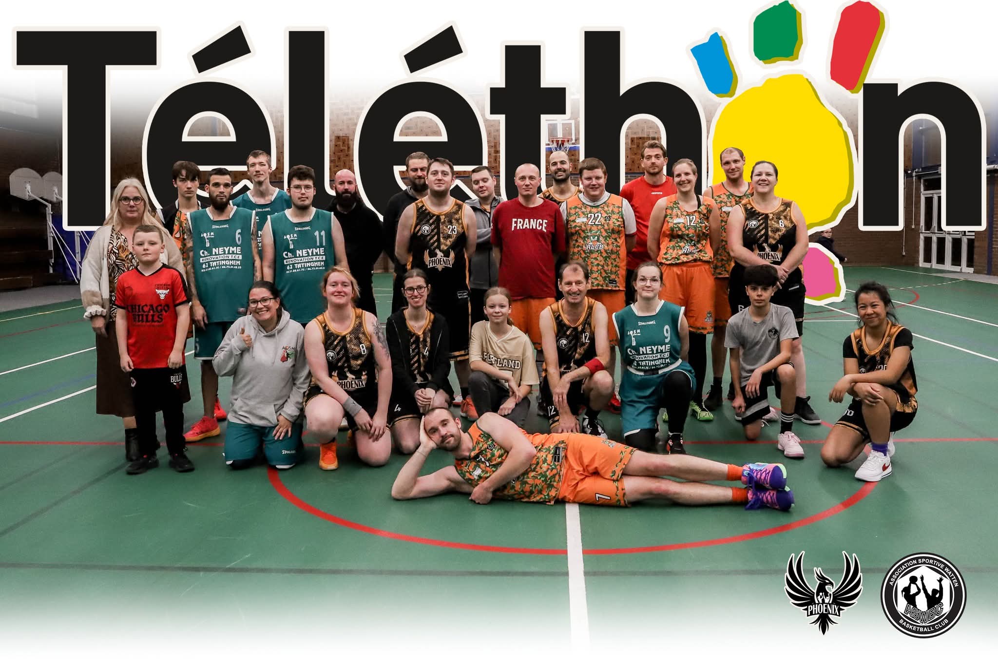 Retour sur l’après-midi basket avec l’ASWBC pour le Téléthon