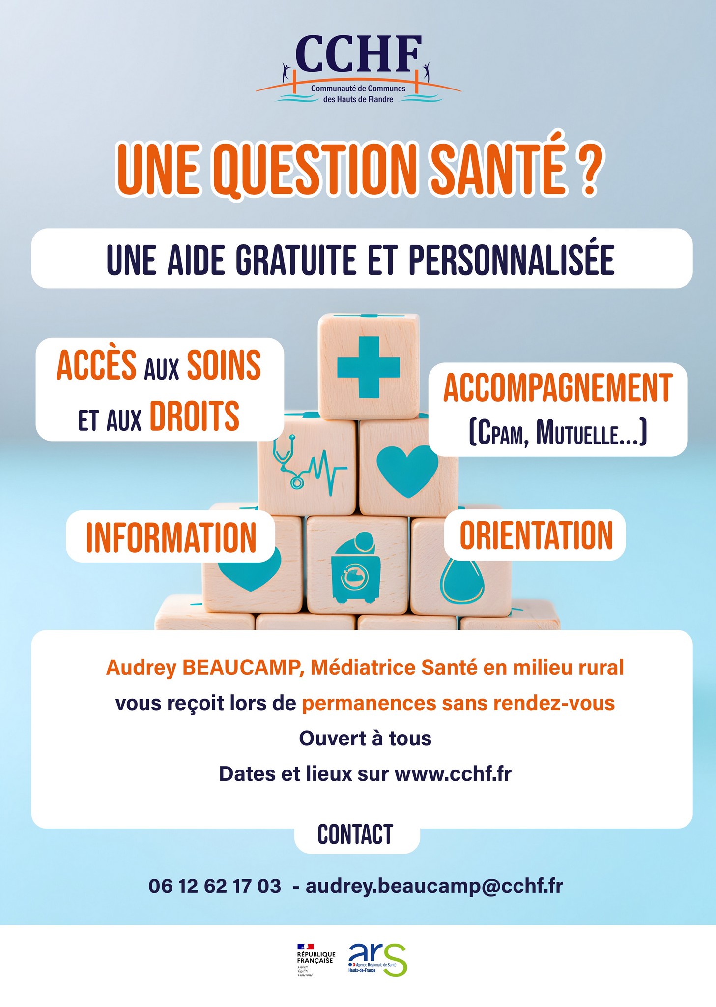 Nouveau: médiatrice santé (CCHF)