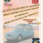 Balade en 2CV pour le Téléthon 2025-12-13 balade en 2CV Téléthon Watten