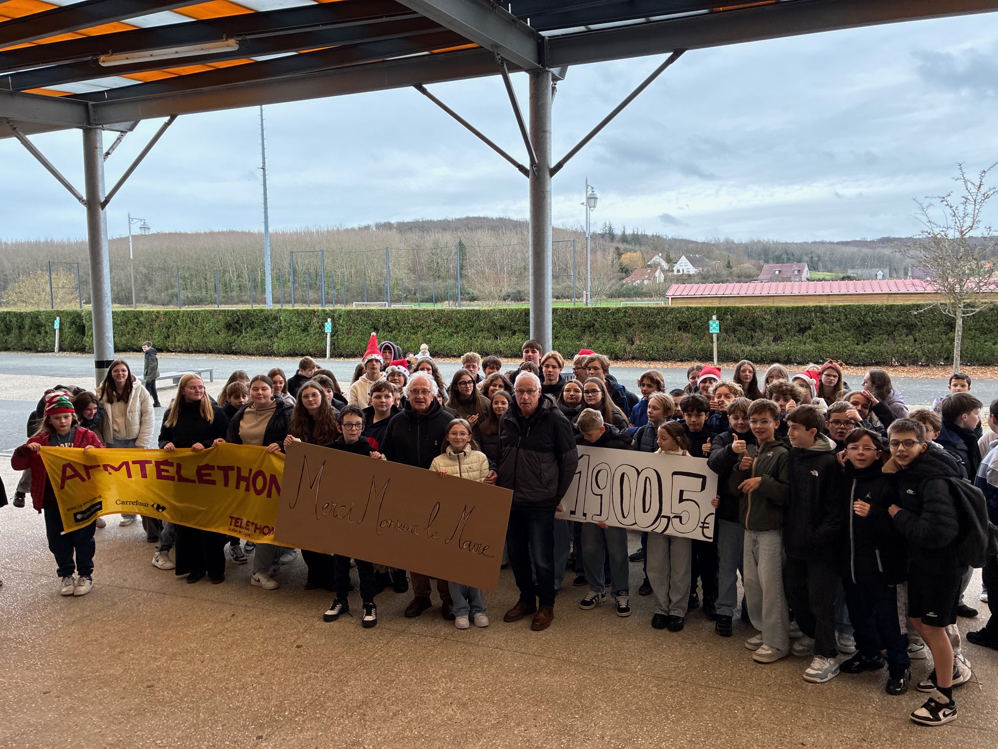 Téléthon 2025 au collège Jacques Prévert: 1900,50 € récoltés