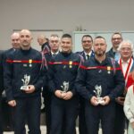 Les pompiers ont fêté la Sainte Barbe 2025 WATTEN SAINT BARBE LES MEDAILLES