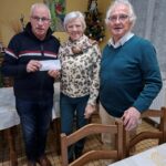 120€ remis au Téléthon 2025 par le Club de l'Âge d'Or Remise chèque Téléthon Club Age d’Or 2026