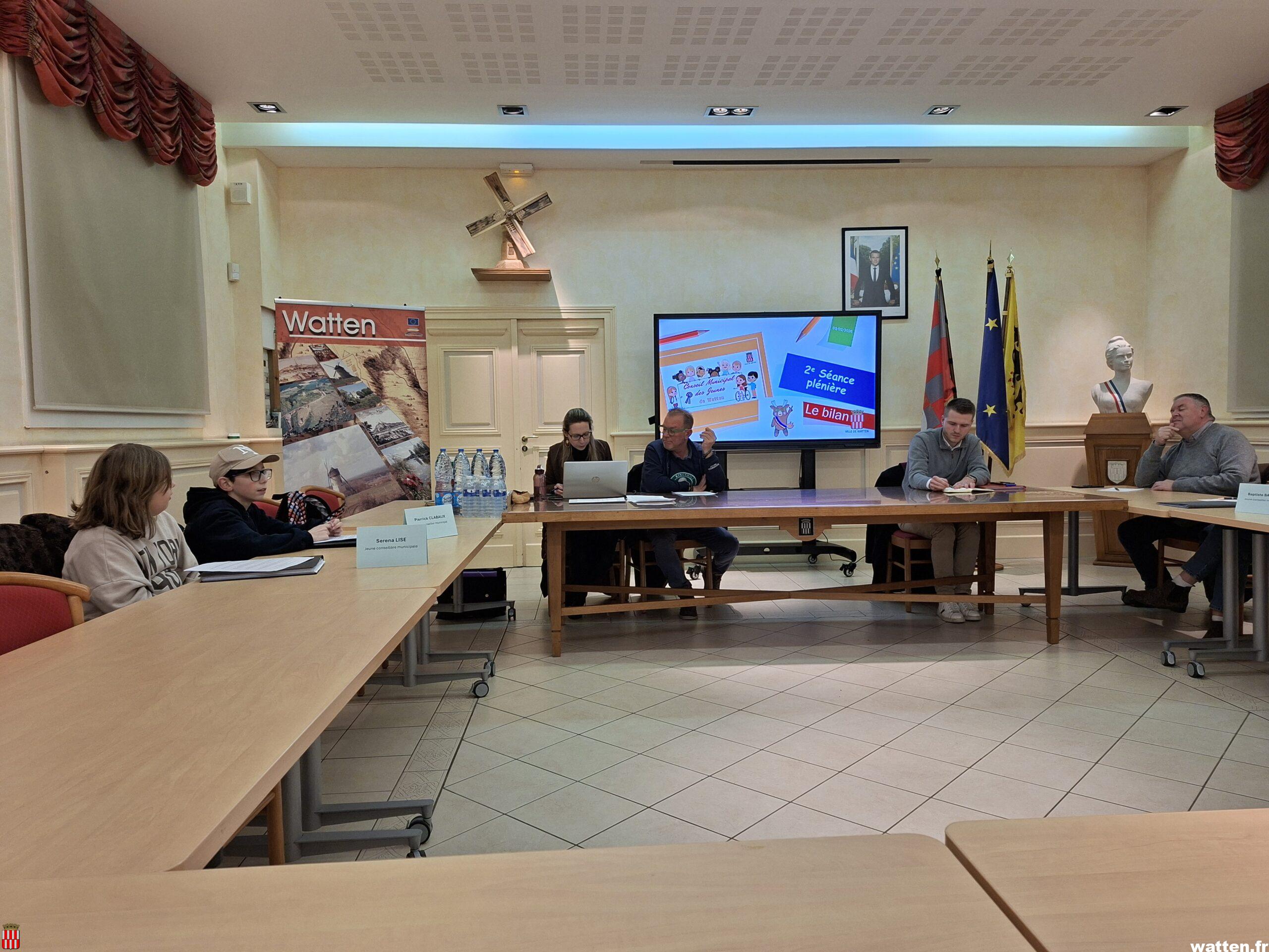 Deuxième séance plénière du Conseil Municipal des Jeunes