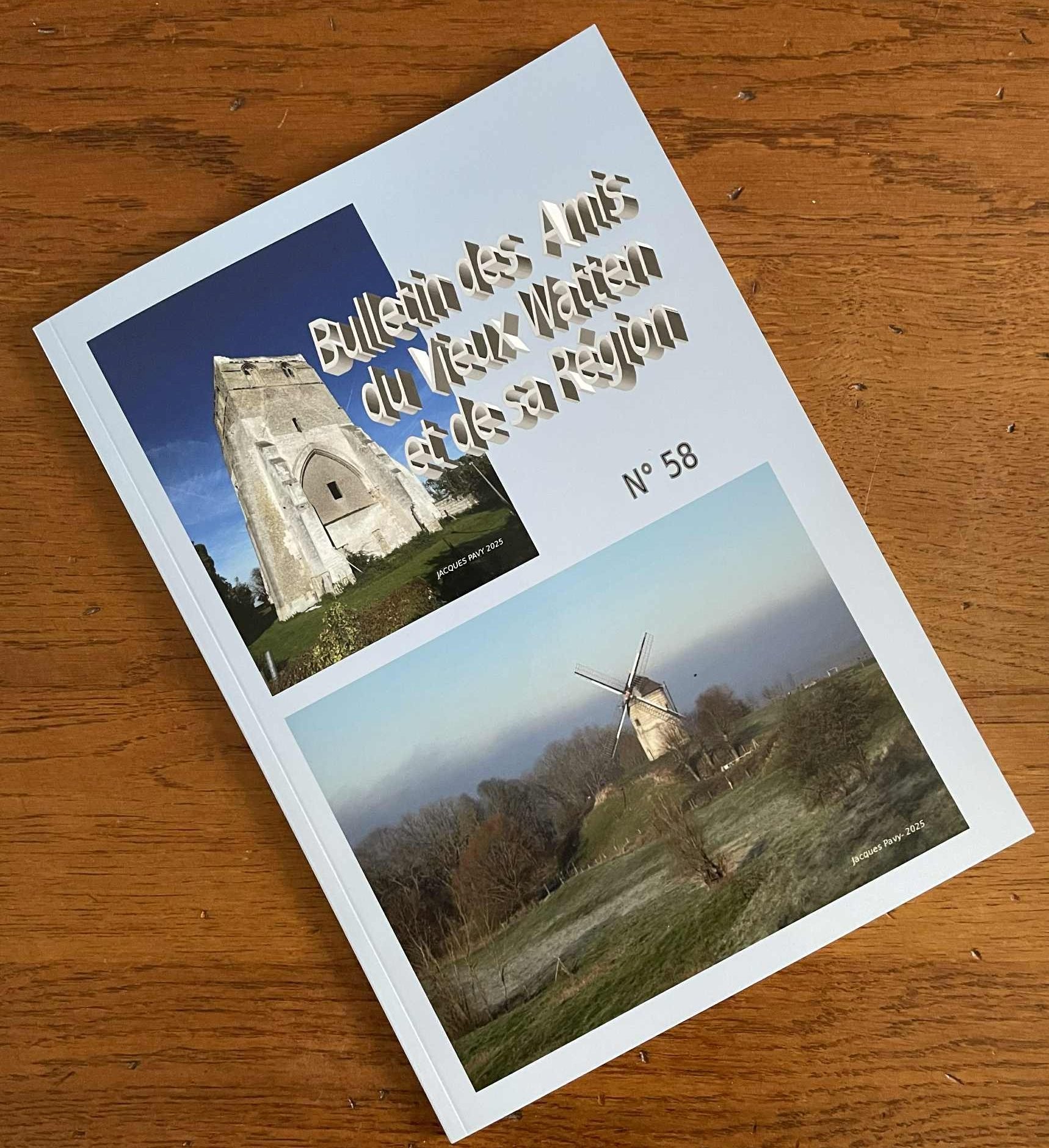 Le Bulletin n°58 des Amis du Vieux Watten est arrivé