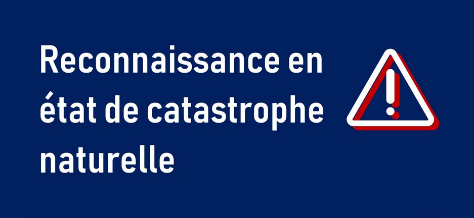 Reconnaissance de la commune en état de catastrophe naturelle sécheresse