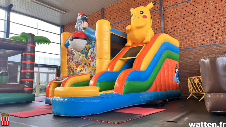 350 enfants pour le 1er Village Gonflable de Watten