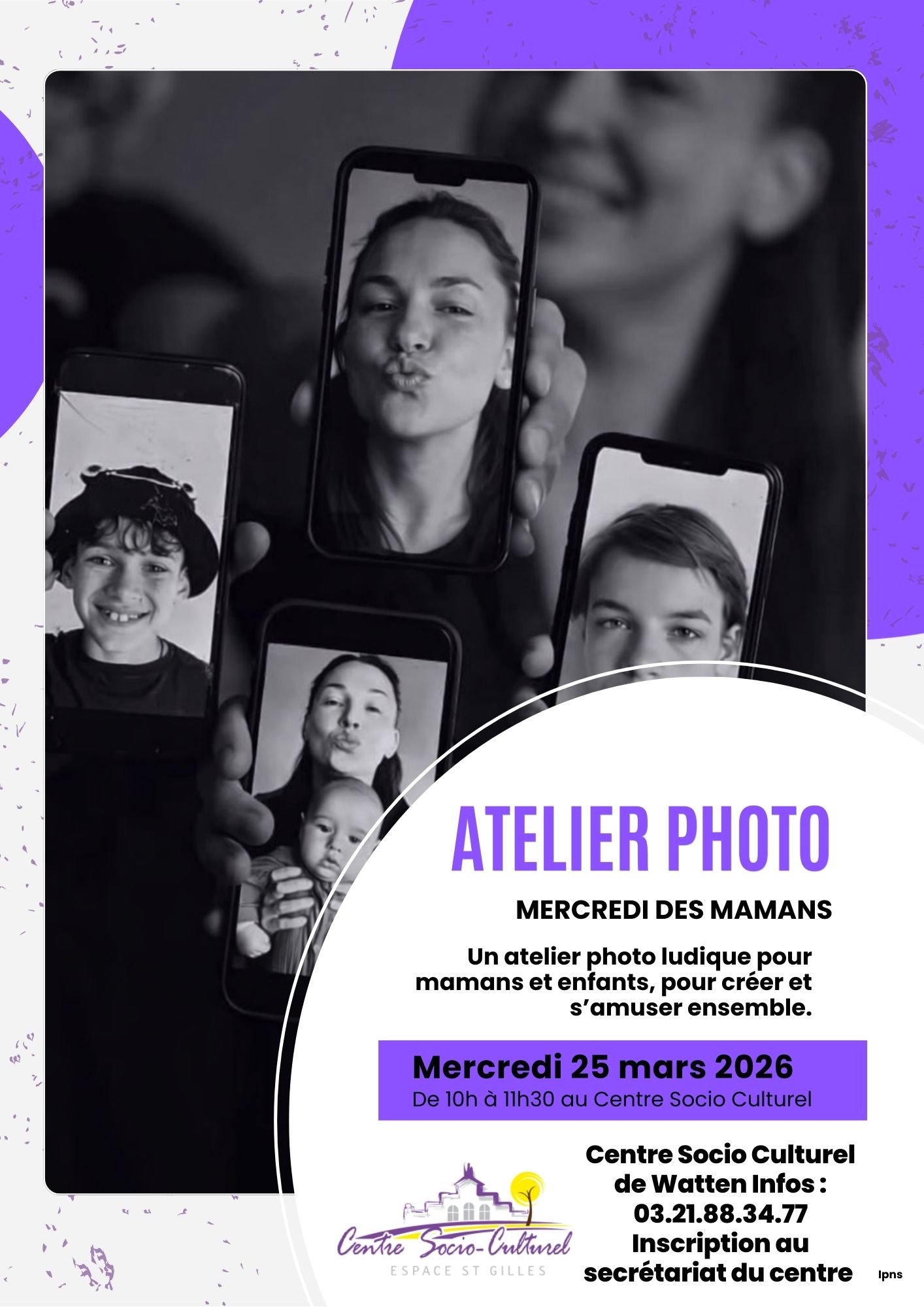 Atelier photo – Les mercredis des Mamans