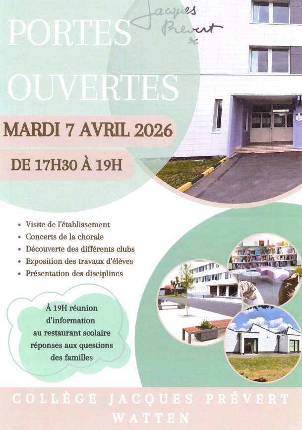 Portes ouvertes du Collège Jacques Prévert