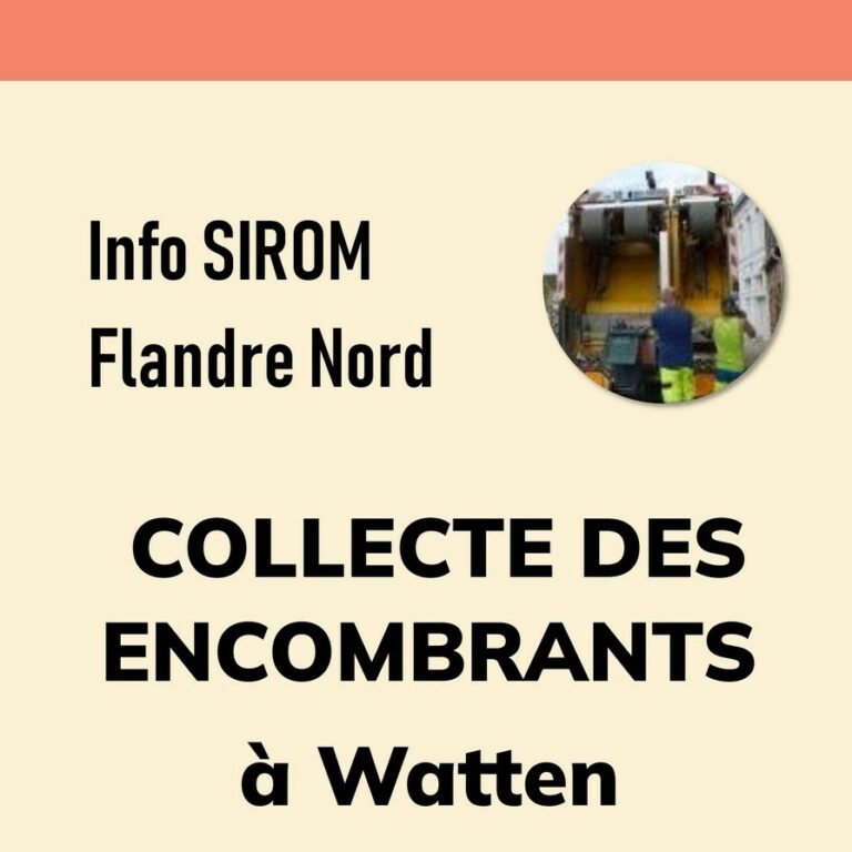 Passage des encombrants