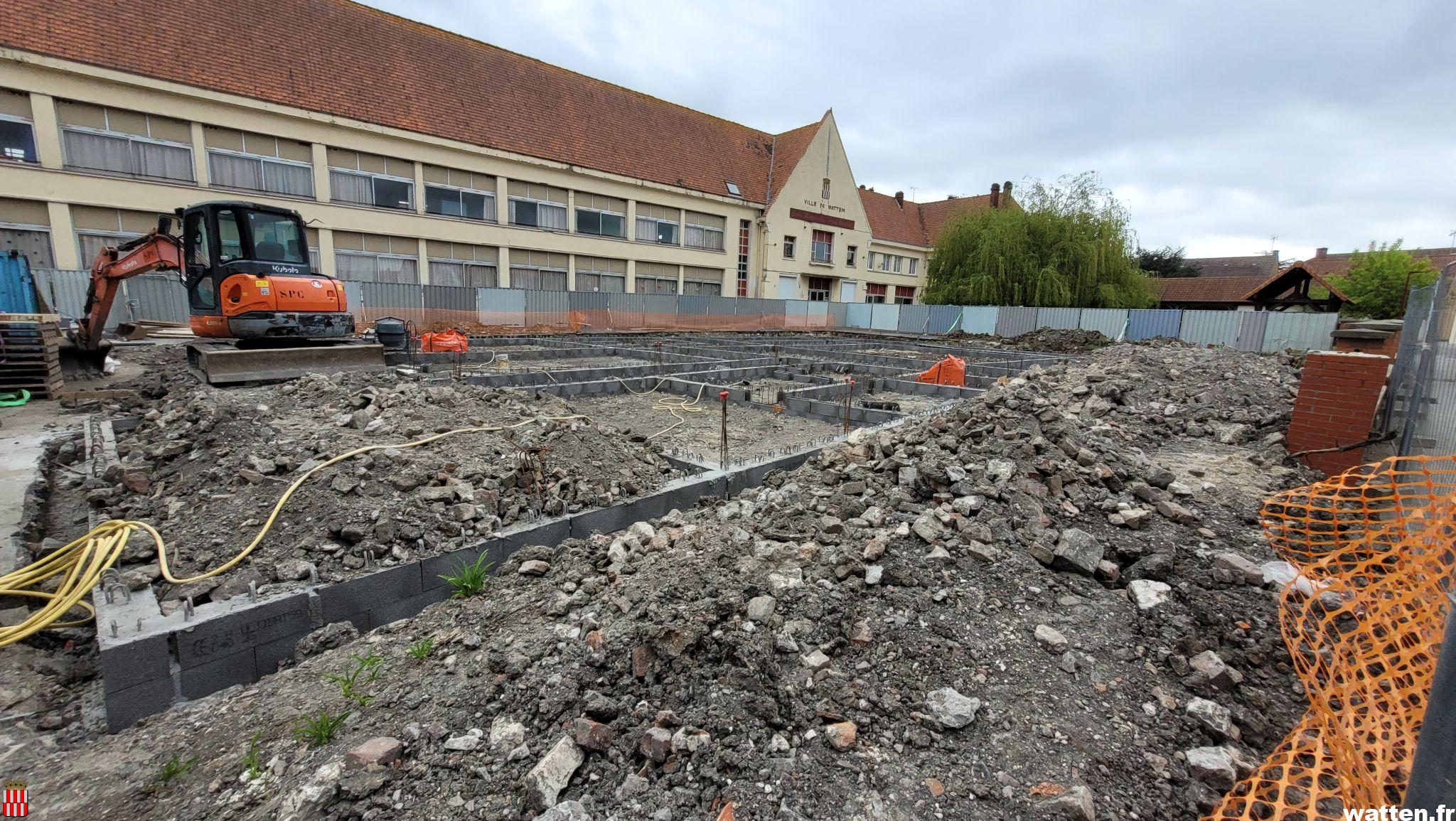 Extension du Centre socio-culturel: démarrage des travaux