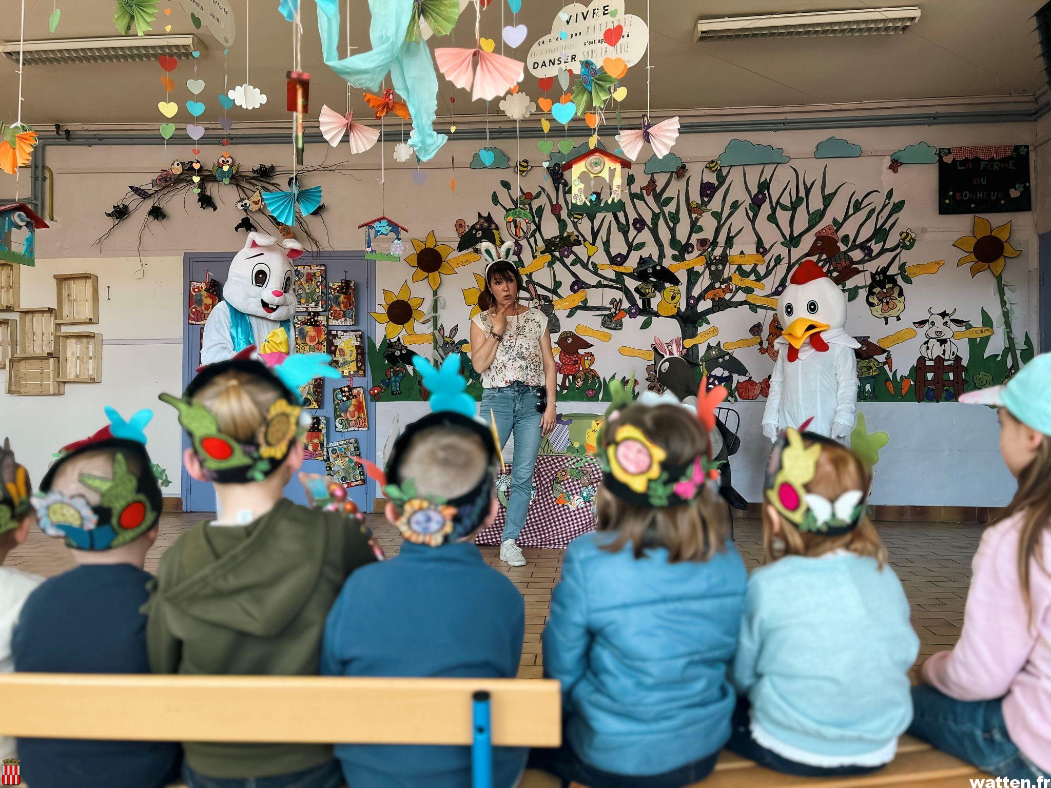 Chasse aux œufs 2026 dans les écoles!