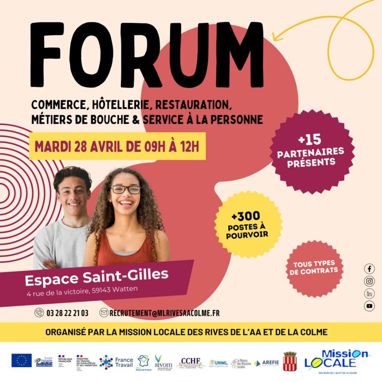 Forum Commerce, Hôtellerie, Restauration, Métiers de bouche & Service à la personne