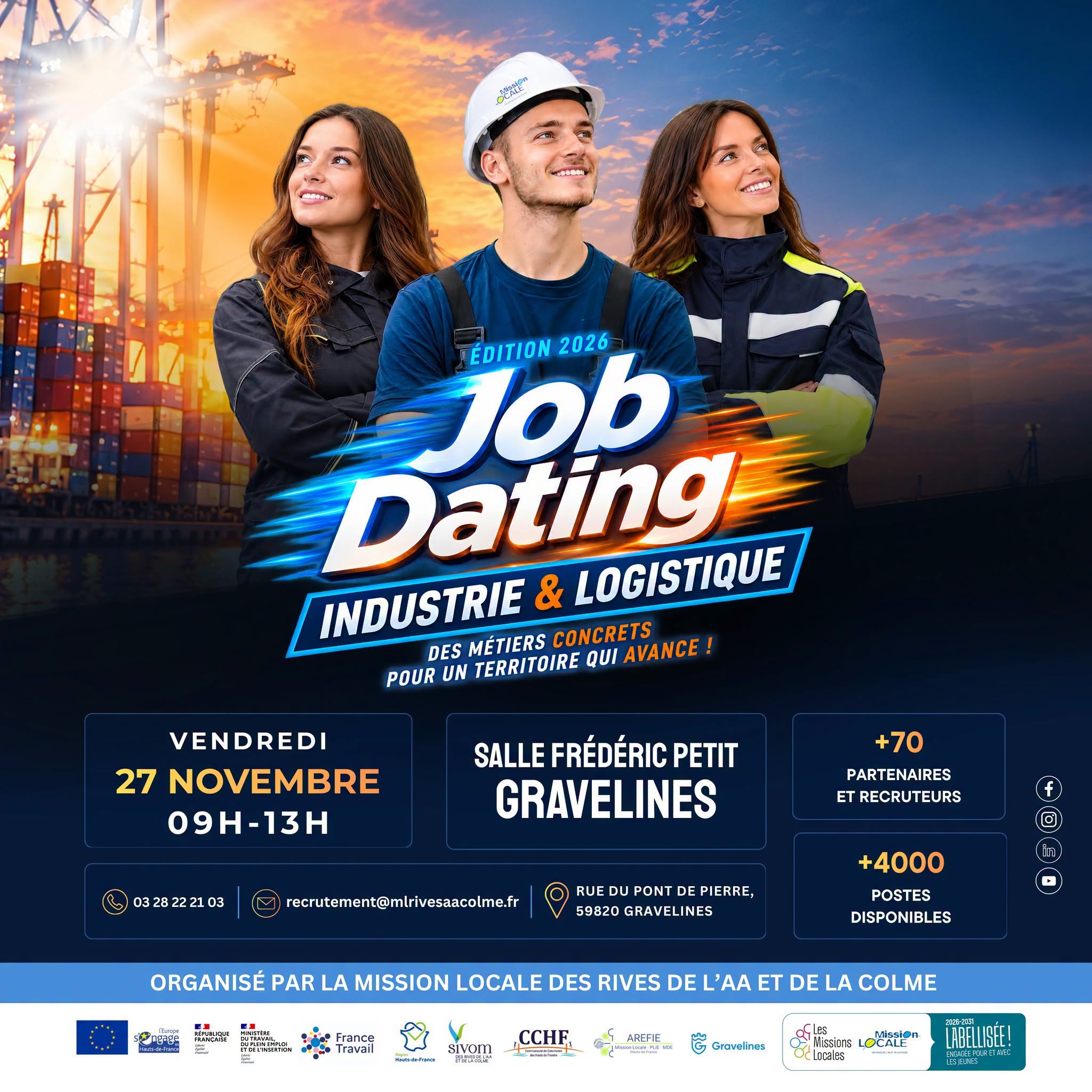 Job Dating Industrie et Logistique