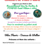 Bulletin inscription concours vélos fleuris 2026