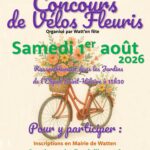 DUCASSE affiche concours vélos fleuris 2026