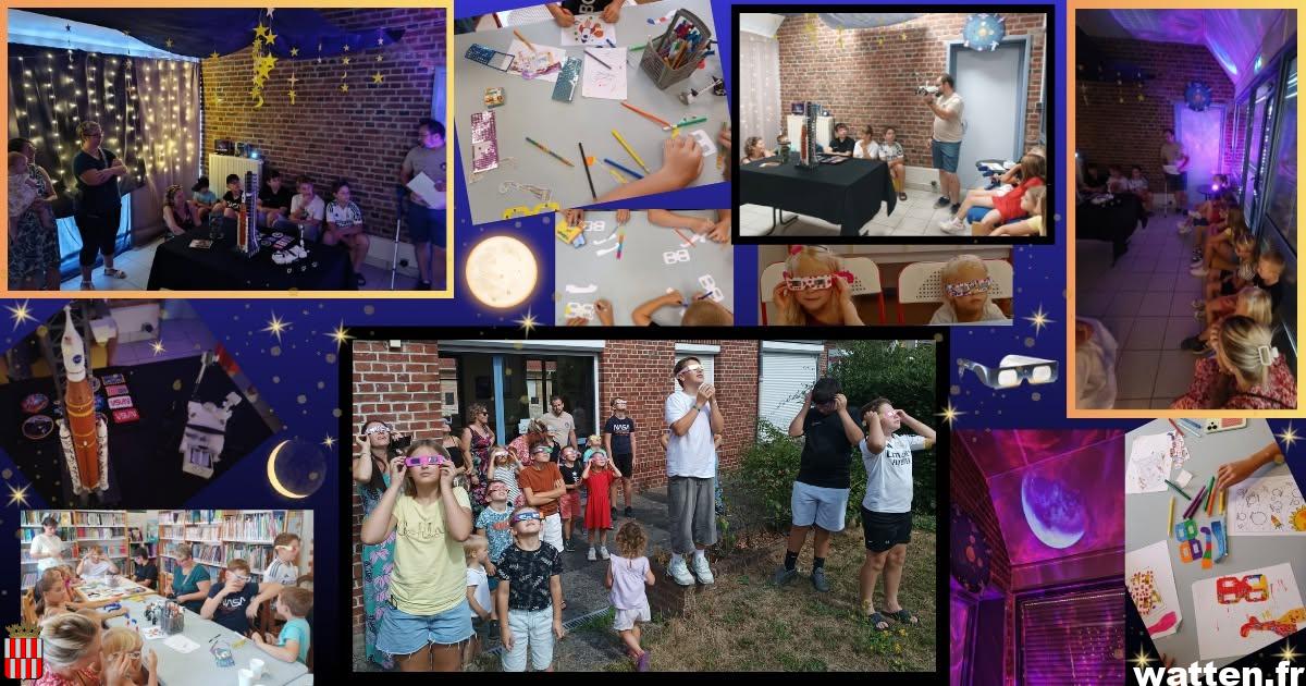 Une belle animation par Astro Watten pour 18 enfants