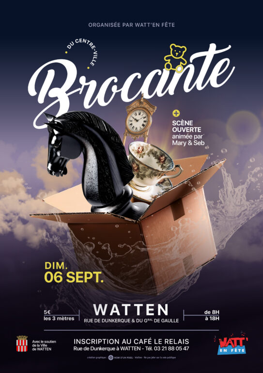 Braderie-Brocante-Ducasse du centre