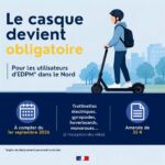 Casque obligatoire EDPM Nord 1er septembre 2026