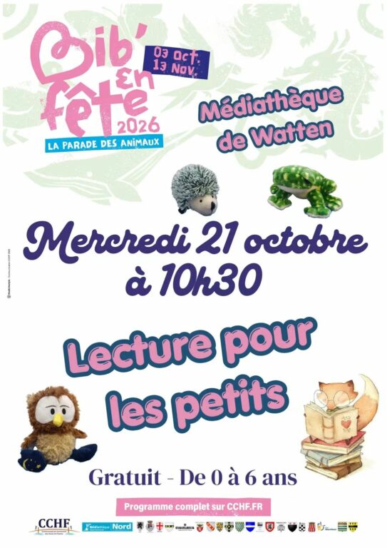 Bib’en fête: lectures d’albums « Pour les petits! »